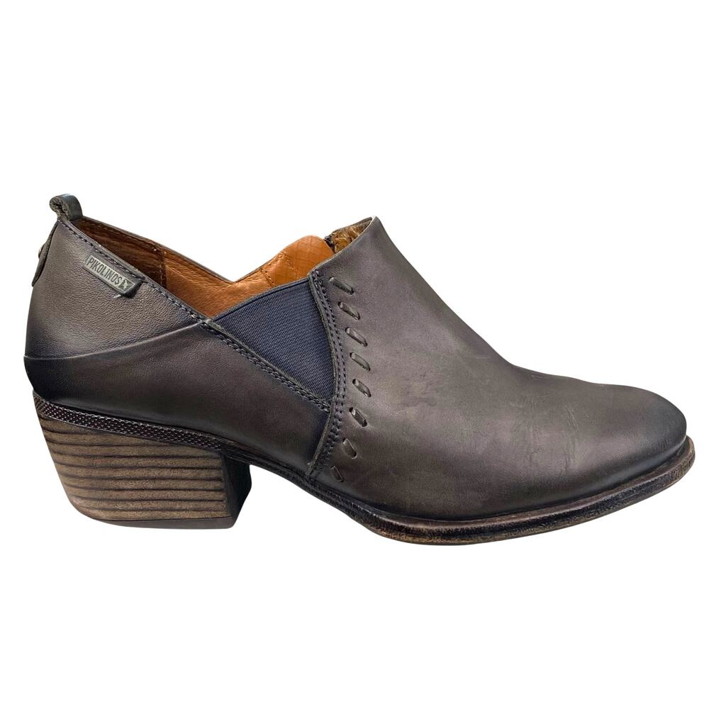 Pikolinos Women’s Baqueira Brown Leather Ankle Boots Size 41 US 10.5/11